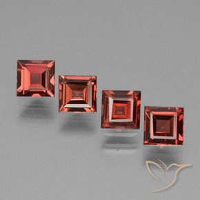 Shop natural 2.79ct ディープレッド ロードライトガーネット gems, 四角形, from モザンビーグ at GemSelect. In stock, global shipping!