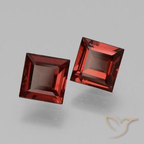 Shop natural 1.39ct ミディアムレッド ロードライトガーネット gems, 四角形, from モザンビーグ at GemSelect. In stock, global shipping!