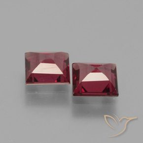 Shop natural 1.36ct ミディアムダークレッド ロードライトガーネット gems, 四角形, from モザンビーグ at GemSelect. In stock, global shipping!