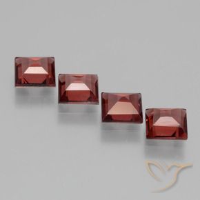 Shop natural 2.80ct ダークレッド ロードライトガーネット gems, 四角形, from モザンビーグ at GemSelect. In stock, global shipping!
