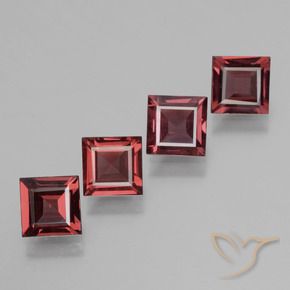 Shop natural 2.80ct ディープレッド ロードライトガーネット gems, 四角形, from モザンビーグ at GemSelect. In stock, global shipping!