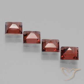 Shop natural 3.14ct ミディアムレッド ロードライトガーネット gems, 四角形, from モザンビーグ at GemSelect. In stock, global shipping!