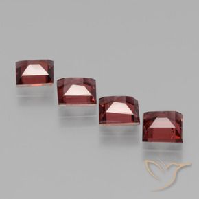Shop natural 2.75ct ダークレッド ロードライトガーネット gems, 四角形, from モザンビーグ at GemSelect. In stock, global shipping!