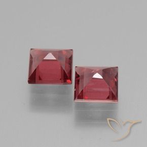 Shop natural 1.39ct ミディアムレッド ロードライトガーネット gems, 四角形, from モザンビーグ at GemSelect. In stock, global shipping!