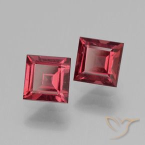 Shop natural 1.60ct ピンクがかったレッド ロードライトガーネット gems, 四角形, from モザンビーグ at GemSelect. In stock, global shipping!
