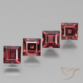 Shop natural 3.02ct ダークレッド ロードライトガーネット gems, 四角形, from モザンビーグ at GemSelect. In stock, global shipping!