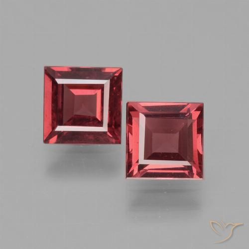 Shop natural 1.40ct ピンクがかったレッド ロードライトガーネット gems, 四角形, from モザンビーグ at GemSelect. In stock, global shipping!