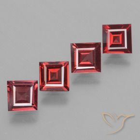 Shop natural 2.22ct ダークレッド ロードライトガーネット gems, 四角形, from モザンビーグ at GemSelect. In stock, global shipping!