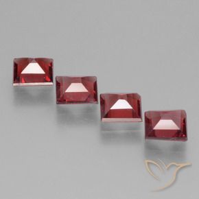 Shop natural 2.22ct ダークレッド ロードライトガーネット gems, 四角形, from モザンビーグ at GemSelect. In stock, global shipping!