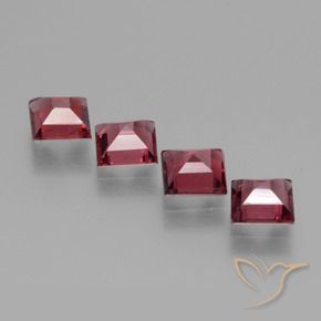 Shop natural 2.64ct ミディアムレッド ロードライトガーネット gems, 四角形, from モザンビーグ at GemSelect. In stock, global shipping!