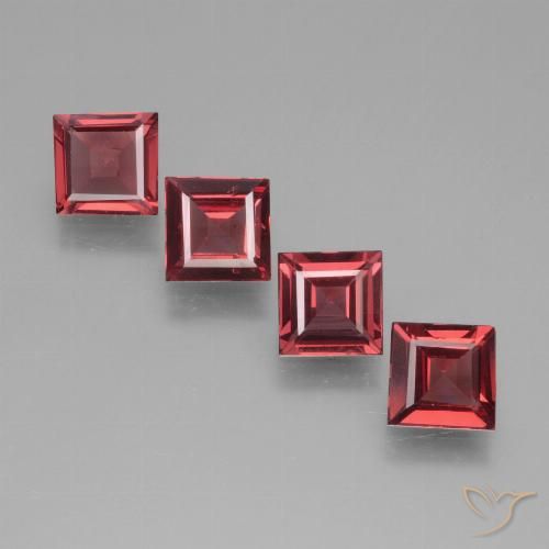 Shop natural 2.09ct ピンクがかったレッド ロードライトガーネット gems, 四角形, from モザンビーグ at GemSelect. In stock, global shipping!