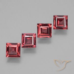 Shop natural 2.54ct ピンクがかったレッド ロードライトガーネット gems, 四角形, from モザンビーグ at GemSelect. In stock, global shipping!