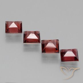 Shop natural 2.70ct ミディアムレッド ロードライトガーネット gems, 四角形, from モザンビーグ at GemSelect. In stock, global shipping!
