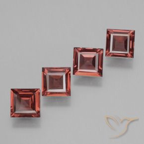 Shop natural 2.38ct ミディアムレッド ロードライトガーネット gems, 四角形, from モザンビーグ at GemSelect. In stock, global shipping!