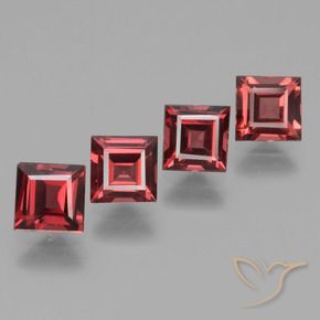Shop natural 2.81ct ミディアムレッド ロードライトガーネット gems, 四角形, from モザンビーグ at GemSelect. In stock, global shipping!