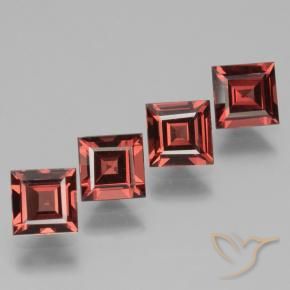 Shop natural 3.18ct スカーレットレッド ロードライトガーネット gems, 四角形, from モザンビーグ at GemSelect. In stock, global shipping!