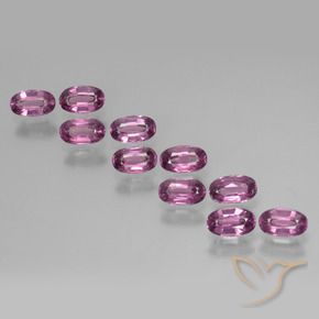 Shop natural 3.39ct ミディアムパープル ロードライトガーネット gems, 楕円形, from タンザニア at GemSelect. In stock, global shipping!
