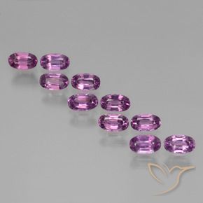 Shop natural 3.54ct ミディアムパープル ロードライトガーネット gems, 楕円形, from タンザニア at GemSelect. In stock, global shipping!