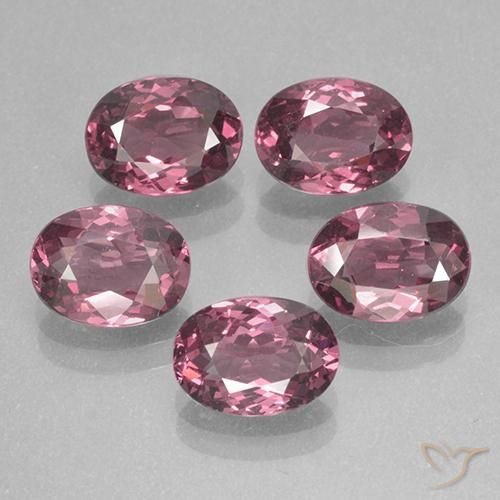 Shop natural 5.01ct ピンクがかったパープル ロードライトガーネット gems, 楕円形, from タンザニア at GemSelect. In stock, global shipping!