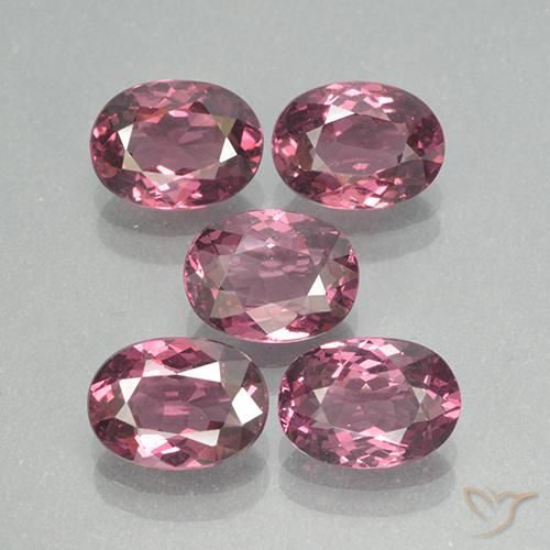 Shop natural 5.01ct ピンクがかったパープル ロードライトガーネット gems, 楕円形, from タンザニア at GemSelect. In stock, global shipping!