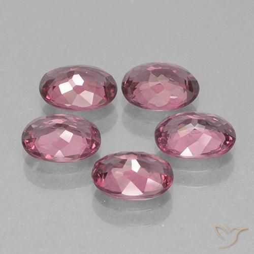 Shop natural 5.01ct ピンクがかったパープル ロードライトガーネット gems, 楕円形, from タンザニア at GemSelect. In stock, global shipping!