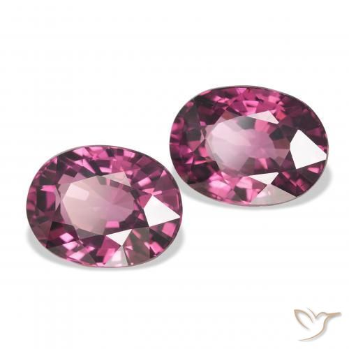 Shop natural 4.38ct ミディアムパープル ロードライトガーネット gems, 楕円形, from タンザニア at GemSelect. In stock, global shipping!