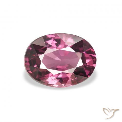 2.00ct 天然 マゼンタピンク ロードライトガーネット, 楕円形, VS