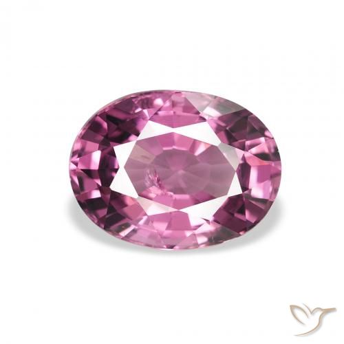 2.40ct 天然 濃い紫 ロードライトガーネット, 楕円形, VS