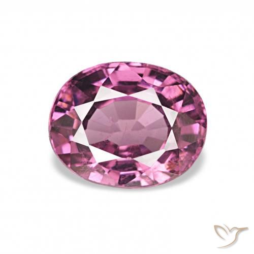 1.18ct グレープ ロードライトガーネット, 楕円形, VS
