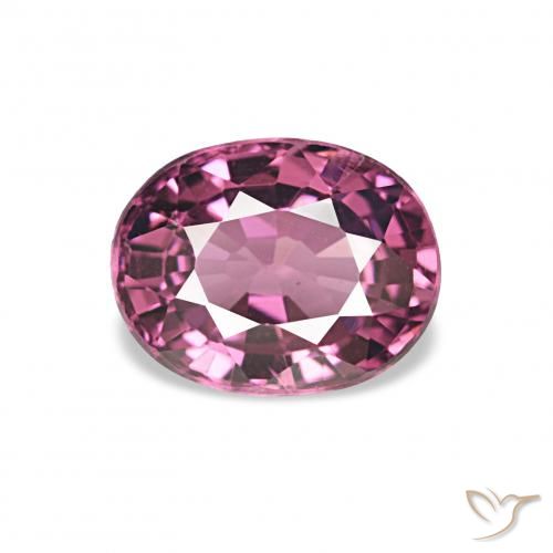 1.11ct グレープ ロードライトガーネット 宝石, 楕円形, VS