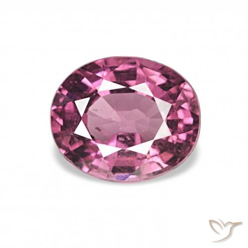 1.03ct マゼンタピンク ロードライトガーネット, 楕円形, VS