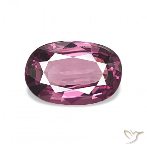 1.78ct ミディアムパープル ロードライトガーネット, 楕円形, VVS-VS