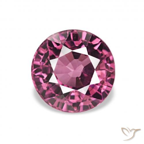 1.18ct グレープ ロードライトガーネット, ラウンド, VVS-VS