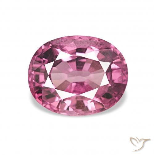 1.57ct ピンクがかったパープル ロードライトガーネット, 楕円形, VS