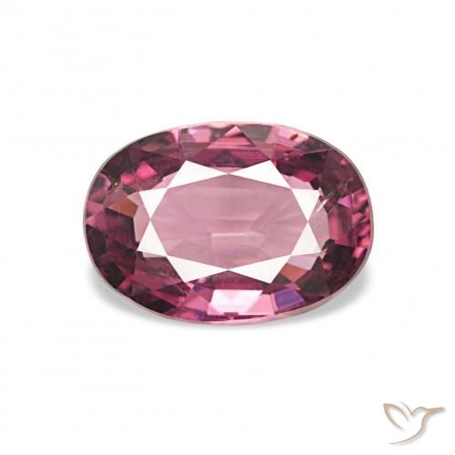 1.11ct ベリーパープル ロードライトガーネット, 楕円形, VS