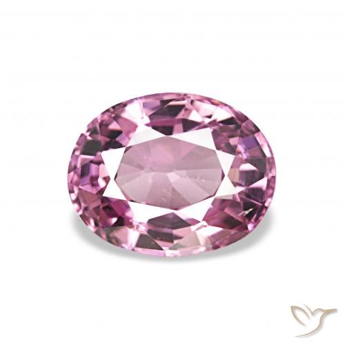 1.15ct ピンクがかったパープル ロードライトガーネット, 楕円形, VS