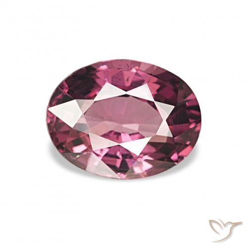 1.12ct ラズベリーレッド ロードライトガーネット, 楕円形, VVS