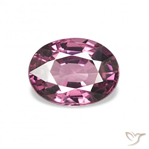 1.04ct ミディアムマゼンタピンク ロードライトガーネット, 楕円形, VVS-VS