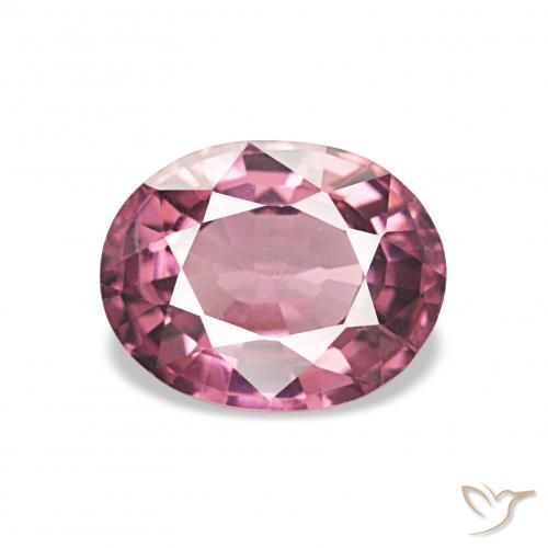 1.23ct 濃いマゼンタ ロードライトガーネット, 楕円形, VVS-VS