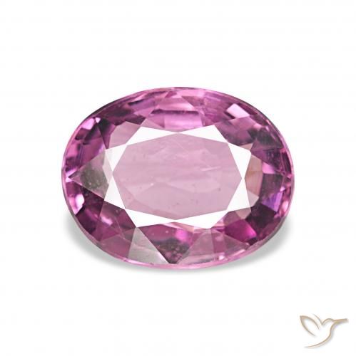 1.27ct 薄いラズベリーレッド ロードライトガーネット, 楕円形, VVS-VS