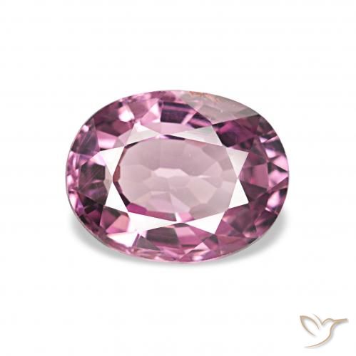 1.14ct ミディアムパープル ロードライトガーネット, 楕円形, VVS