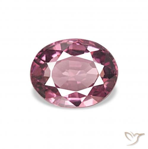 1.15ct ミディアムパープル ロードライトガーネット, 楕円形, VVS