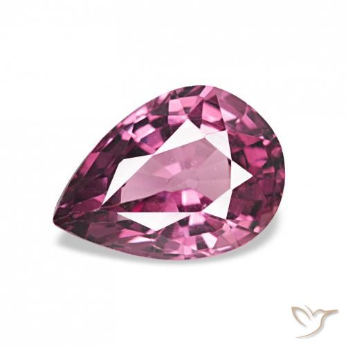 0.97ct グレープ ロードライトガーネット, 洋梨の形, VVS
