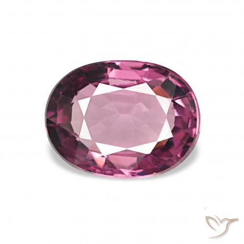 1.17ct ミディアムパープル ロードライトガーネット, 楕円形, VVS