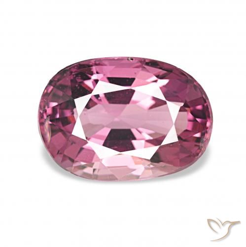 1.61ct 濃い紫 ロードライトガーネット, 楕円形, VVS