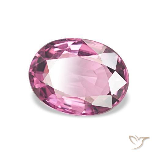 1.15カラットの天然グレープロードライトガーネット、オーバルカット、VVS