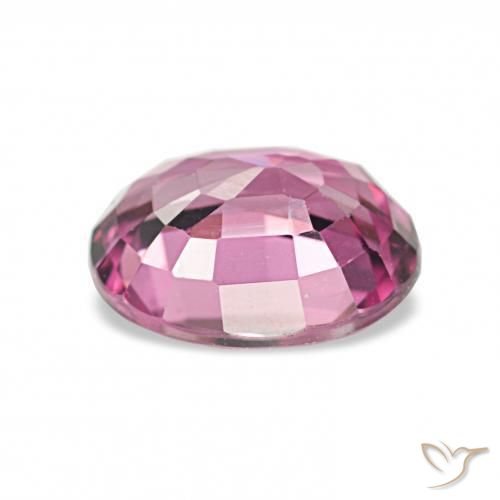 1.15カラットの天然グレープロードライトガーネット、オーバルカット、VVS