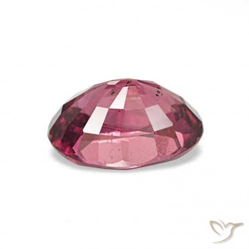 1.04カラットの天然Medium Dark-Redロードライトガーネット、楕円形、VS