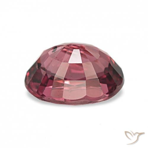 1.24カラットの天然メルローレッドロードライトガーネット、楕円形、VS