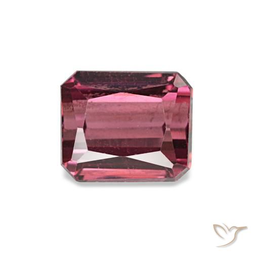 1.19ct レッド ロードライトガーネット, エメラルドカット, VVS-VS